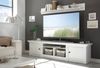 TV-Lowboard Hooge in Pinie weiß 194 x 51 cm Bild 5