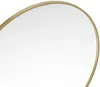 Vente-unique - RONDIA Spiegel Holz, PlatteMetall Gold - B 4 cm x H 150 cm x L 150 cm Bild 3