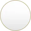 Vente-unique - RONDIA Spiegel Holz, PlatteMetall Gold - B 4 cm x H 150 cm x L 150 cm Bild 2