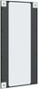 vidaXL Wandspiegel, Metall schwarz, 50x100 cm Bild 5