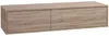 Vente-unique - ISAURE Waschbeckenmöbel Holz, Platte Beige - B 47 cm x H 32 cm x L 150 cm Bild 2
