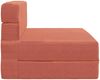 vidaXL Klappsofa Bett Rot-Orange 70 x 72 x 60 cm Stoff 900084 Bild 4