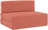 vidaXL Klappsofa Bett Rot-Orange 70 x 72 x 60 cm Stoff 900084 Bild 2