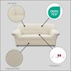DOMO collection Polstergarnitur Pegnitz zeitloses und elegantes Design, (Set, 2-tlg) Bild 3