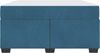 vidaXL Bettrahmen mit Matratze Dunkelblau 140 x 200 cm Stoff 3399294 Bild 5