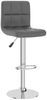 vidaXL Barhocker Grau Kunstleder [334224] Bild 2