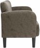 vidaXL Zweisitzer-Sofa Dunkelgrau 110 cm Kunstleder 4100542 Bild 4