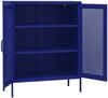 vidaXL Lagerschrank Marineblau 80 x 35 x 101,5 cm Stahl [336172] Bild 4