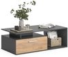 Couchtisch Roland Anthrazit/Goldkraft Eiche 118 x 59 cm Vicco Bild 5