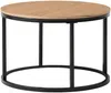 Vente-unique - REMINA Couchtisch Glas TransparentSchwarzBeige - B 60 cm80 cm x H 40,5 cm45 cm x L 60 cm80 cm Bild 2