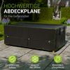 Juskys Gartenmöbel Abdeckplane CoverSafe Pro 220 x 140 x 75 cm - winterfest & wasserdicht - Schutzhülle für Gartentisch, UV-Schutz, Abdeckhaube Gartentisch Bild 2