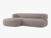 Micadoni 5-Sitzer Ecksofa Jenny Links Boucle Now or Never Hellbraun Bild 3
