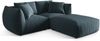 Micadoni Modulares Sofa Chris 4-Sitzer Samt Pastellblau Bild 2