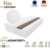 Kaltschaummatratze Matratzen bett H3/H4 KingKOMFORT PLUS 12cm 160x200 cm, KingMatratzen, 12 cm hoch Bild 2