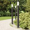 vidaXL Pollerleuchten mit Sensor 3er 110 cm Edelstahl IP44 4006034 Bild 3