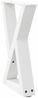 vidaXL Couchtischbeine 2 Stk. Weiß 28x(42-43,3) cm Stahl 4012697 Bild 4