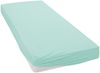 Janine Mako Jersey Spannbetttuch Bettlaken 180 - 200 x 200 cm OVP 5007 36 rauchgrün Bild 2
