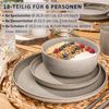 SÄNGER Tafelservice Kairo Clay- 18 teilig aus Steingut Bild 2