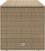 vidaXL Outdoor-Kissenbox Beige 100x55x55,5 cm Poly Rattan 4104144 Bild 5
