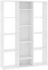 vidaXL Raumteiler/Bücherregal Weiß 100x24x140 cm Holzwerkstoff 800441 Bild 2