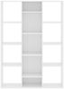 vidaXL Raumteiler/Bücherregal Weiß 100x24x140 cm Holzwerkstoff 800441 Bild 5