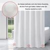 Diwzbyn Duschvorhang Anti-Schimmel Badezimmervorhang, Wasserdicht und Waschbar Breite 180 cm (1-tlg), Perfekt für Badewanne & Dusche Bild 3
