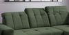 Ecksofa Sano Breitcord mit Elektrofunktion von Benformato Bild 4