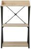 HTI-Living Standregal Regal Cedrik mit 3 Regalfächern Artisaneiche-Schwarz, Stück 1-tlg. Bild 3