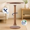 Beistelltisch MERLE rund - 50 x 50 x 66 cm, Holz, Braun | Kleiner Tisch Couchtisch für Wohnzimmer Bild 4