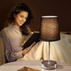 Tischlampe LED Lumiere 32x13x13 cm anthrazit Bild 2