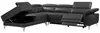Vente-unique - Relaxsofa Ecksofa Leder elektrisch - Ecke Links - Anthrazit - PASCALINE Bild 4