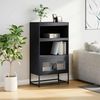 vidaXL Highboard Anthrazit 68x39x123 cm Stahl 853370 Bild 4