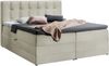 99rooms Hugo Boxspringbett Strukturstoff INARI 200x200 cm Beige Bild 5