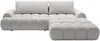 Vente-unique - FARNETA Sofa Stoff Grau - B 177 cm x H 86 cm x L 280 cm Bild 2