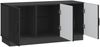 vidaXL TV-Schränk Schwarz 99 x 34,5 x 47 cm Holzwerkstoff 895406 Bild 3