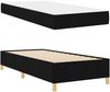 vidaXL Bettrahmen mit Matratze Schwarz 90 x 200 cm Stoff 3398908 Bild 5