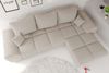99rooms Antalya Ecksofa Strukturstoff NEVE Beige Rechts mit Schlaffunktion Bild 4