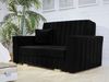 Mirjan24 'Viva Glam II' Schlafsofa, Schwarz, 85 x 98 x 145 cm Bild 2