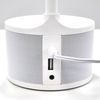 VASNER Lumbeat Schreibtischleuchte LED weiß 3,5 W dimmbar USB Bluetooth Musik Tageslicht Bild 4