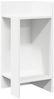 vidaXL Beistelltische 2 Stk. mit Ablage Weiß 25,5x27x60 cm 858543 Bild 2