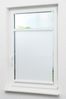 Lysel Outlet Glasleistenrollo verspannt Tageslicht, (B x H) 95cm x 175cm in weiß/reinweiß Bild 5