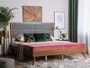 Holzbett dunkelbraun Lattenrost 180x200 cm POISSY Bild 3