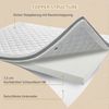 BedStory, Topper 180x200 cm H6 Matratzentopper 180x200 aus Extra-harter Schaumkern, 7.6 cm hoch, Kaltschaum, (Packung), Doppelte Rutschfestigkeit, Maschinenwaschbarer Bezug, OEKO-TEX® Bild 2