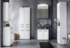 INOSIGN Badmöbel-Set Sovana, (Set, 3-St), Badezimmermöbel - Spiegel mit Beleuchtung, Hochschrank und Waschtisch Bild 1