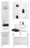 INOSIGN Badmöbel-Set Sovana, (Set, 3-St), Badezimmermöbel - Spiegel mit Beleuchtung, Hochschrank und Waschtisch Bild 3