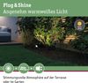 Paulmann 94544 Plug&Shine LED Spot Ito horizontal IP65 3000K Anthrazit Bild 3