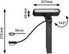 Paulmann 94544 Plug&Shine LED Spot Ito horizontal IP65 3000K Anthrazit Bild 5
