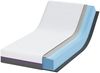 vidaXL Memory-Schaum-Matratze Mittel 80 x 160 cm 16 cm Weiß und Grau 4106322 Bild 3