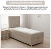 Best for Home Boxspringbett mit Bettkasten K-14 SINGLE inkl. Bonell-Matratze (Einzelbett, Polsterbett gepolstertes Kopfteil, Jugendbett, Kinderbett, 70x200 80x200 90x200 100x200 cm), Handwerksqualität, TOP Preis-Leistungs-Verhältnis Bild 4