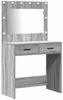 vidaXL Schminktisch Hellgrau 78,5 x 41 x 135 cm Holzwerkstoff 3334196 Bild 5